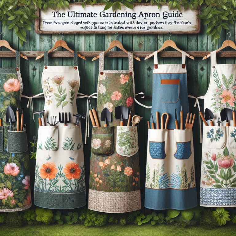 Top 5 Gardening Aprons with Pockets for Every Gardener