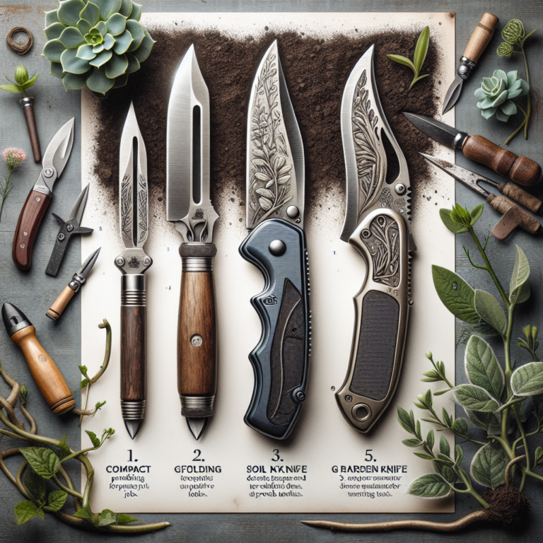 Top 5 Knives for Gardening: Precision and Durability